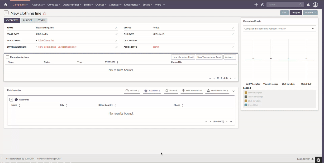 Create Email Marketing