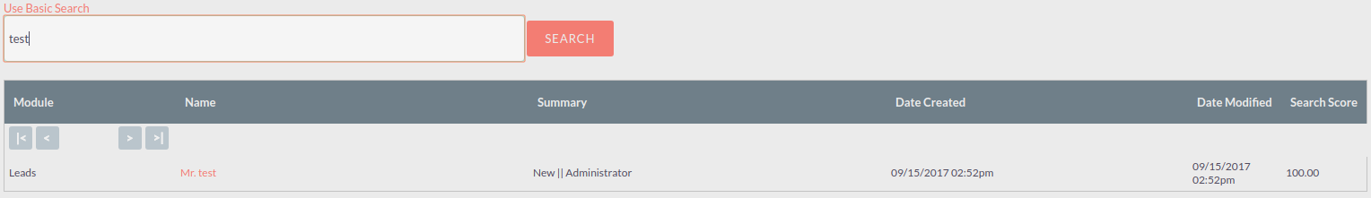 Global Search results 39Search