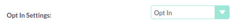 Opt In Settings GDPREmailOptionsOptIn